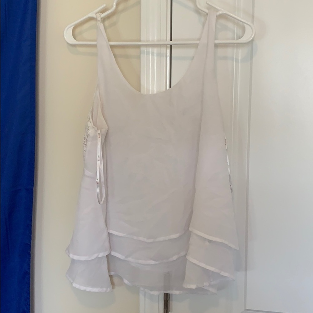 White crop top